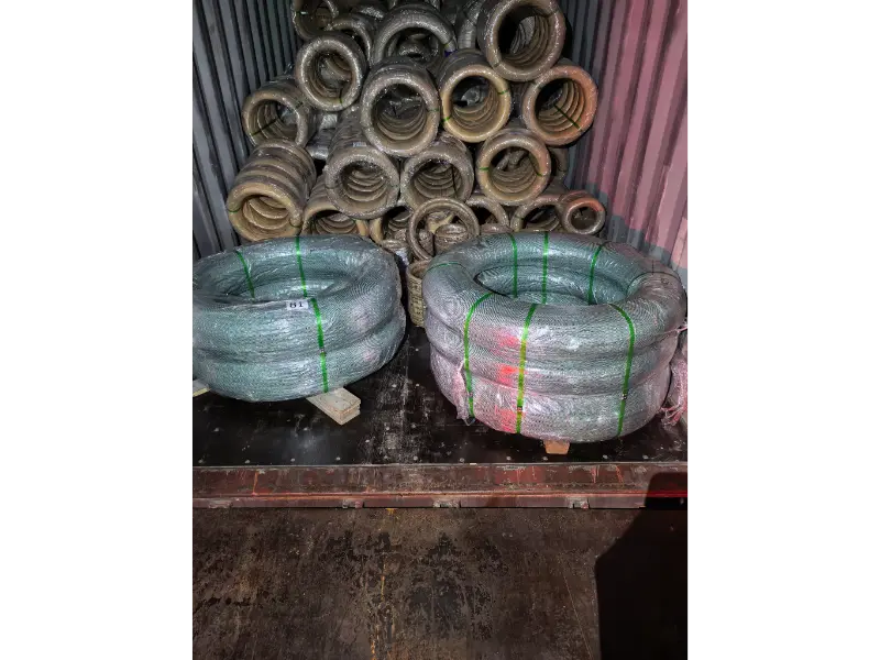 محموله جدید سیم های فولادی ضد زنگ به Dingyan تایلند در نوامبر